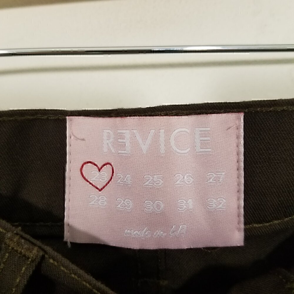 REVOLVE Jacket and Jeans Set Matchmaker Coffee Shop Patchwork Size 23 - Picture 10 of 13